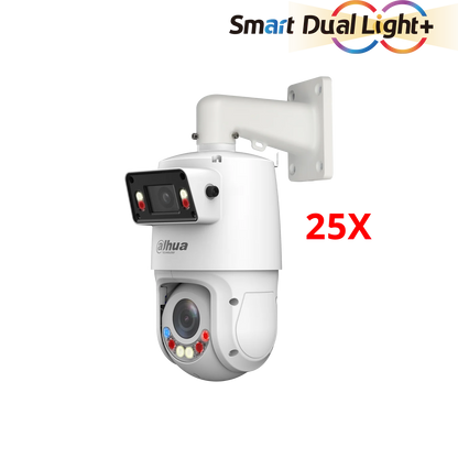 Dahua DH-SDT4E425-4F-GB-A-PV1 X-Spans 4MP+4MP 25x TiOC WizSense Network PTZ Camera