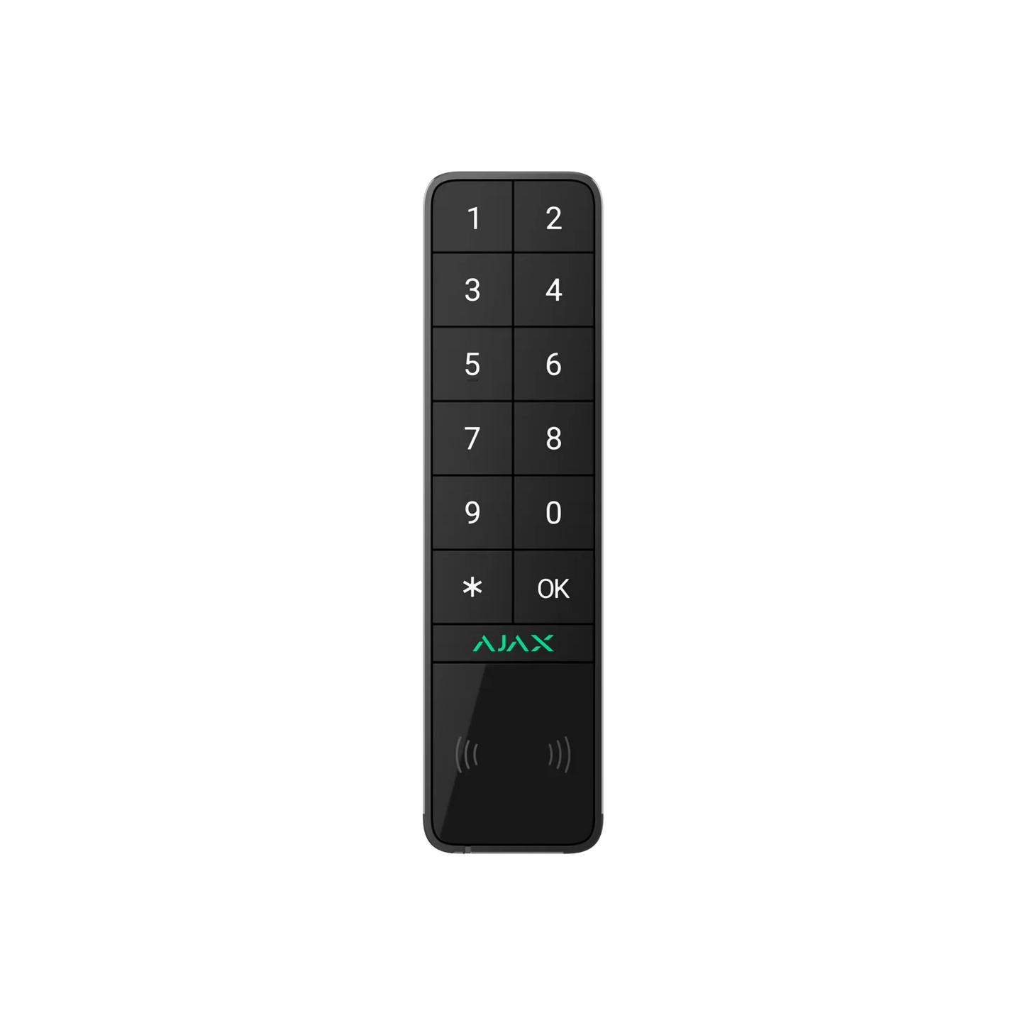 AJAX#99971 – AJAX KeyPad Outdoor Jeweller Black Wireless Access Control Keypad
