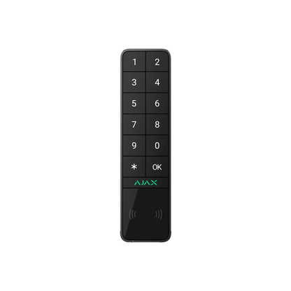 AJAX#99971 – AJAX KeyPad Outdoor Jeweller Black Wireless Access Control Keypad