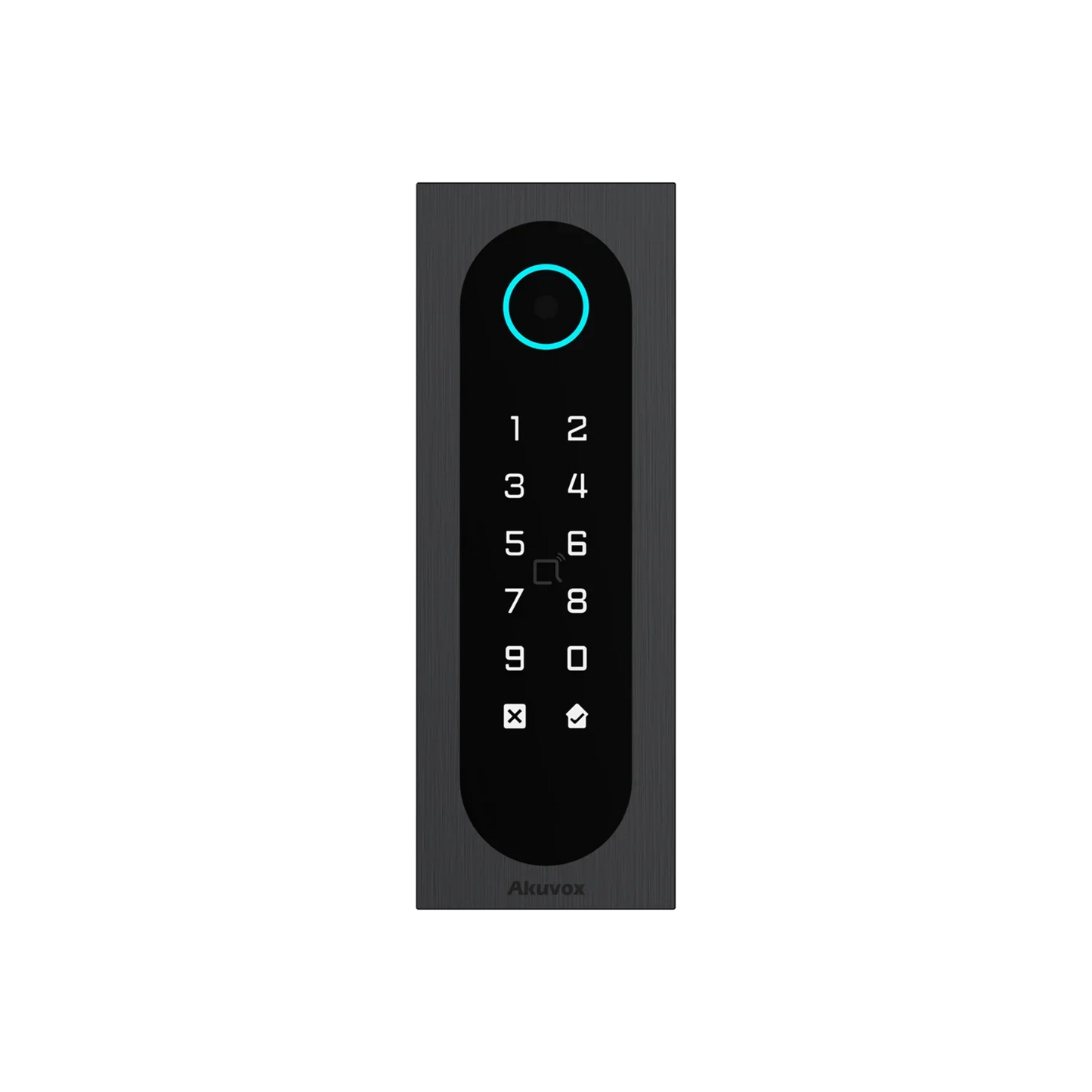 Akuvox A08S Access Control Terminal – Compact IP65/IK09 Reader with QR, Bluetooth, PIN & RFID, Wiegand/OSDP Protocols, Surface & Flush Mount