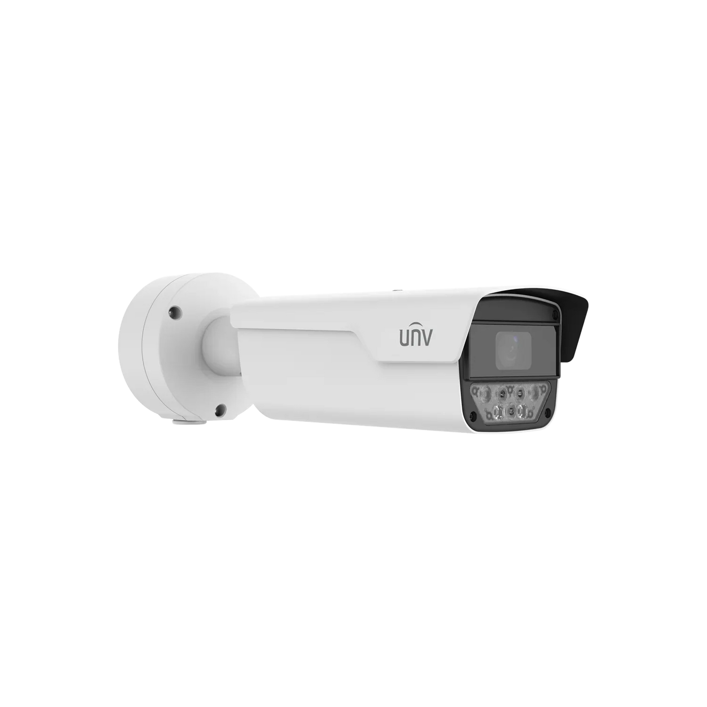 Uniview PKC2641-Z28-P | 4MP LPR Bullet Camera with 2.8–12 mm Lens, Warm Light, H.265, 60 fps, IP67, IK10, PoE ANPR