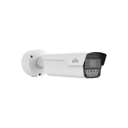 Uniview PKC2641-Z28-P | 4MP LPR Bullet Camera with 2.8–12 mm Lens, Warm Light, H.265, 60 fps, IP67, IK10, PoE ANPR