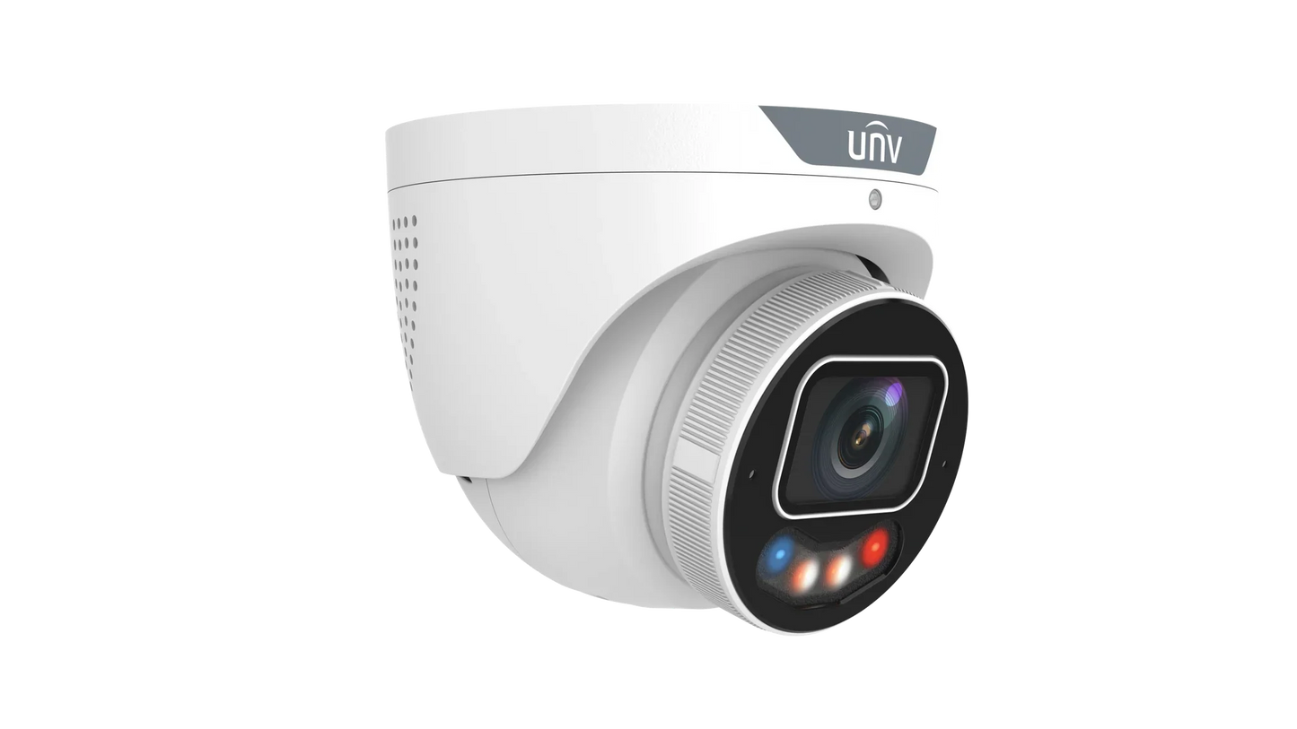 Uniview IPC3636SE-ADZKMC-WP-I1 6MP ColorHunter TriGuard Turret Camera – Dual Light, Smart AI, IK10 Vandal-Proof, IP67