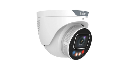 Uniview IPC3636SE-ADZKMC-WP-I1 6MP ColorHunter TriGuard Turret Camera – Dual Light, Smart AI, IK10 Vandal-Proof, IP67