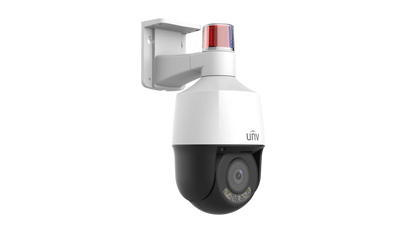 Uniview IPC6324LWH-AX5C-VG2 4MP Tri-Guard OwlView PTZ Network Camera with 5X Zoom, ColorHunter, Smart Tracking, and Built-in Audio CCTV
