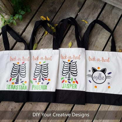 1 | 3 | 6 | 12 | 24 Pack Super Strong Large 12oz Cotton Canvas Tote Bag, Reusable Grocery Shopping Cloth Bag, Fashionable Two-Tone Tote for Crafts, DIY Your Creative Designs (Pack of 1)
