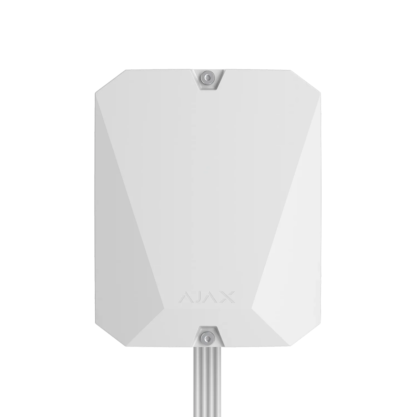 AJAX#44409 Ajax Superior MultiTransmitter Fibra | 18-Zone Wired Detector Integration Module | Fibra Alarm Expansion Module White / Black