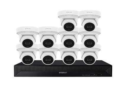 Hanwha Vision x16 8MP AI Dual Light CCTV Kit – 16 Cameras with 16CH NVR & HDD HV-QNE-C9013RL