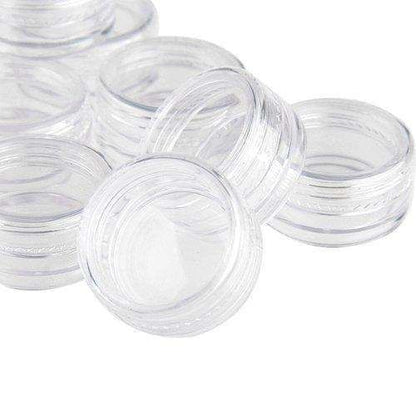 10pcs 5ml transparent storage jars, 5ml