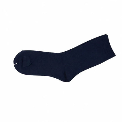 12 Pairs Navy Premium Cotton School Socks