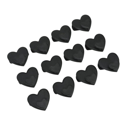 12pcs Clothes Hanger Connector Hooks Hanger Connecting Hooks Multifunctional Wardrobe Drying Hanger Black