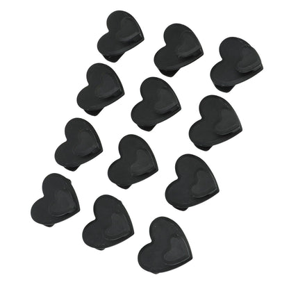 12pcs Clothes Hanger Connector Hooks Hanger Connecting Hooks Multifunctional Wardrobe Drying Hanger Black