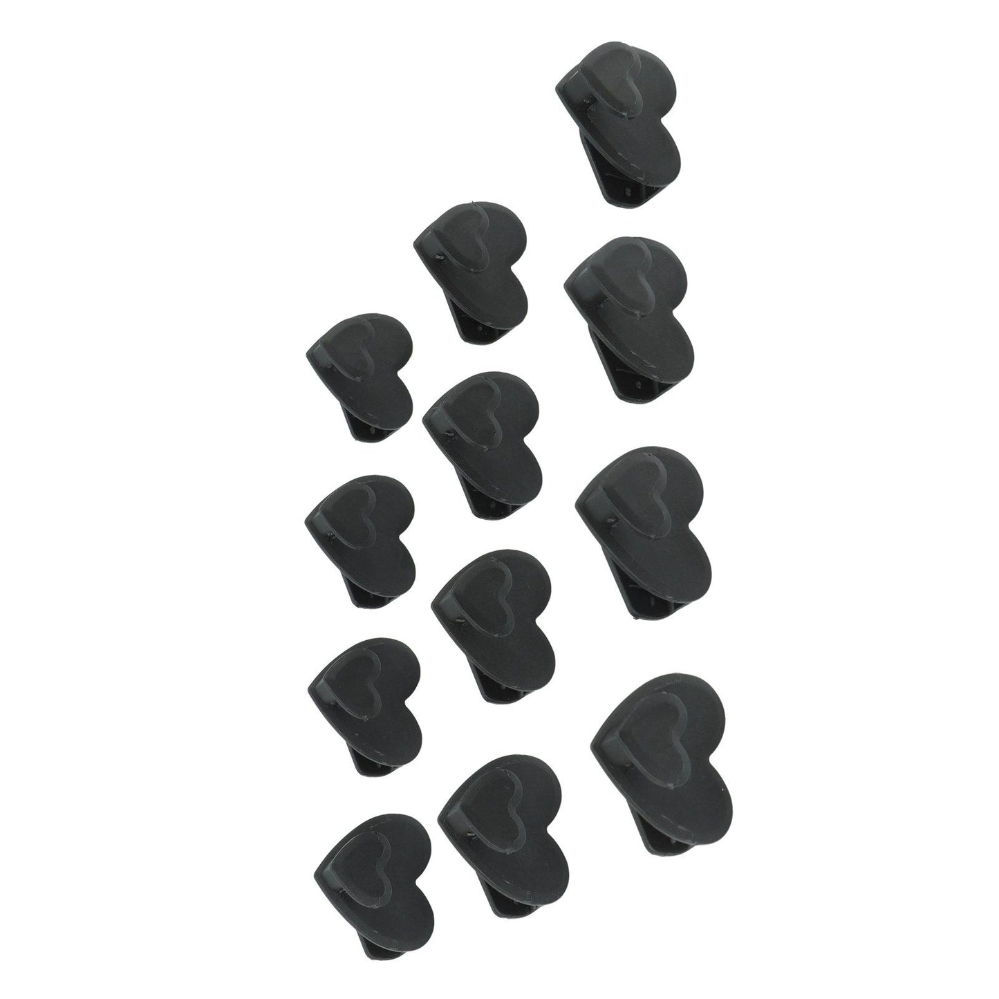 12pcs Clothes Hanger Connector Hooks Hanger Connecting Hooks Multifunctional Wardrobe Drying Hanger Black
