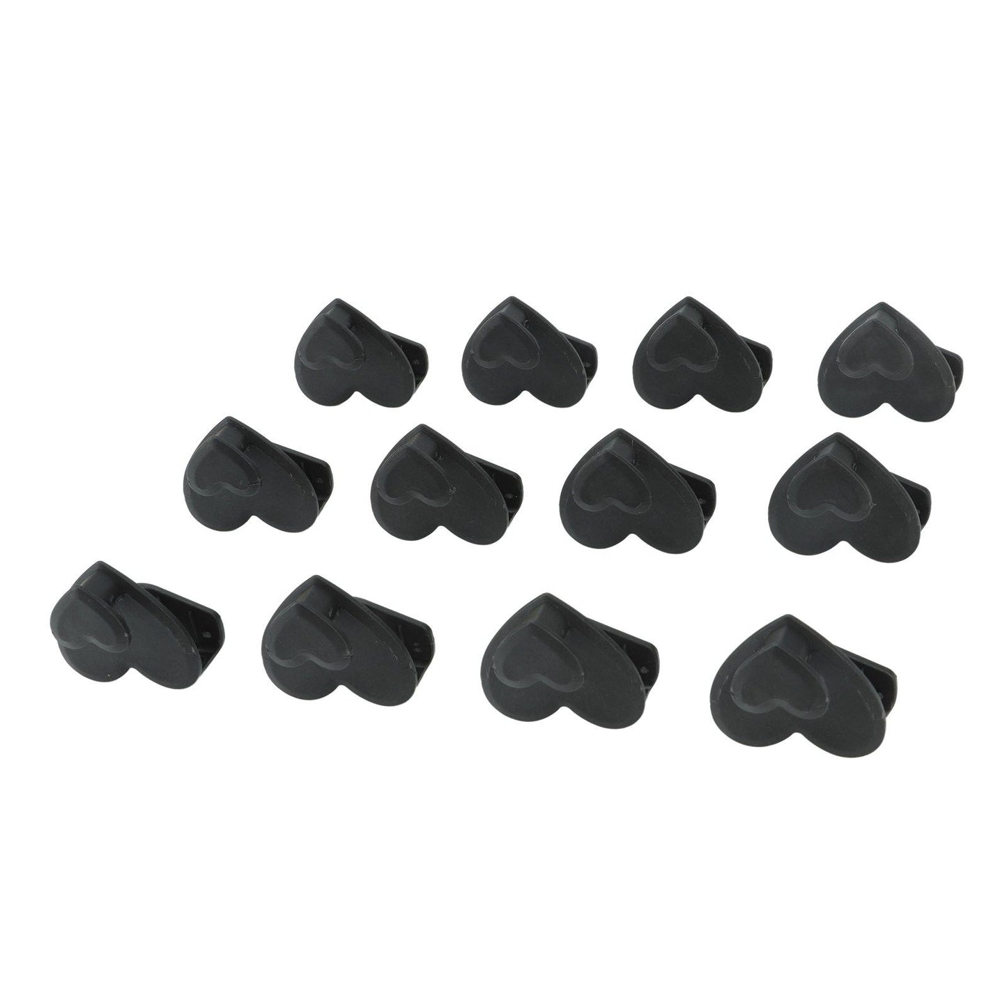 12pcs Clothes Hanger Connector Hooks Hanger Connecting Hooks Multifunctional Wardrobe Drying Hanger Black