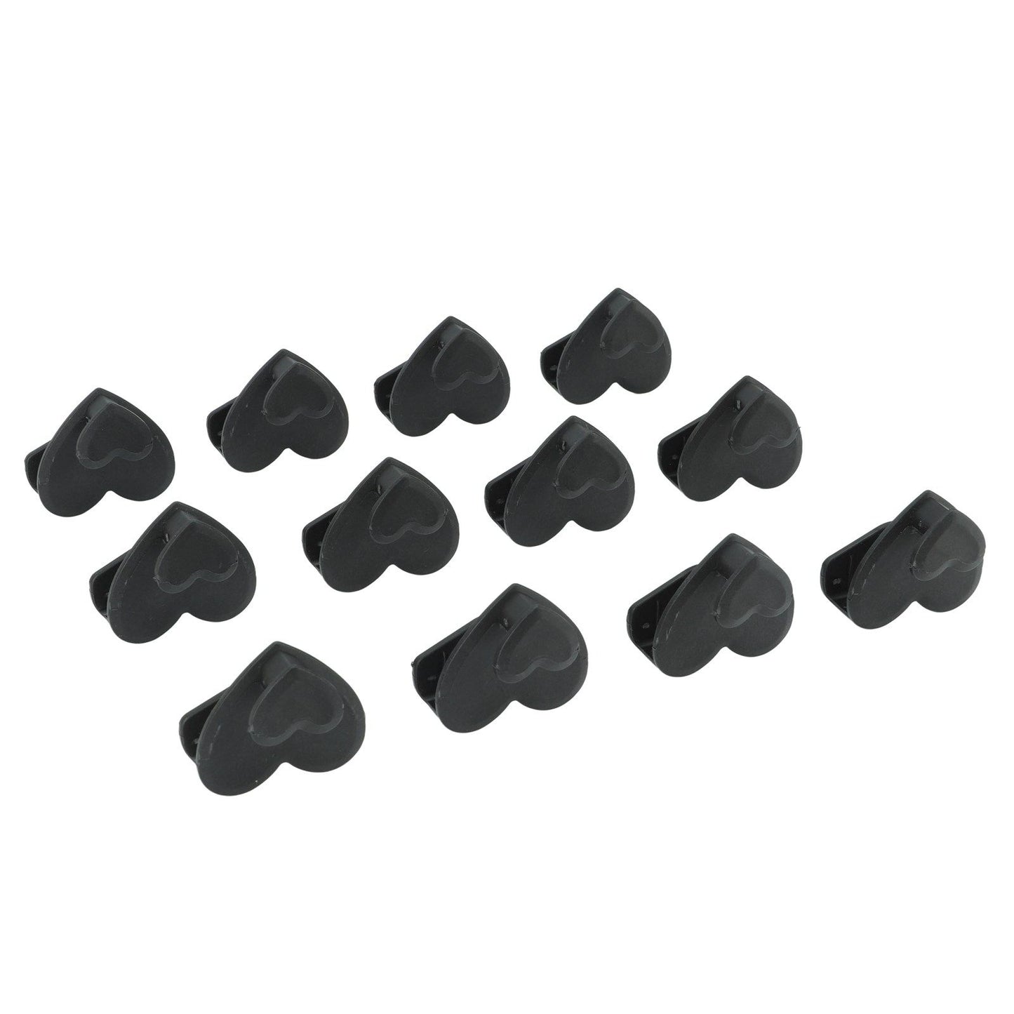 12pcs Clothes Hanger Connector Hooks Hanger Connecting Hooks Multifunctional Wardrobe Drying Hanger Black