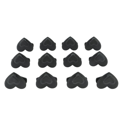 12pcs Clothes Hanger Connector Hooks Hanger Connecting Hooks Multifunctional Wardrobe Drying Hanger Black