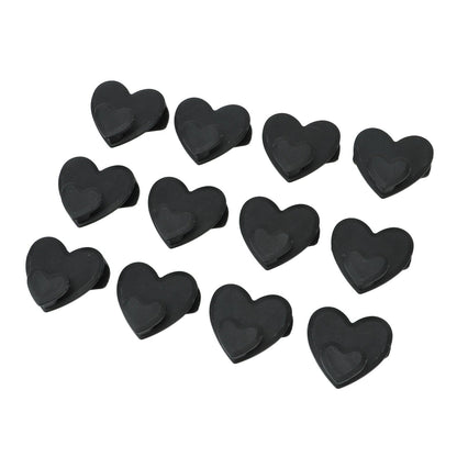 12pcs Clothes Hanger Connector Hooks Hanger Connecting Hooks Multifunctional Wardrobe Drying Hanger Black