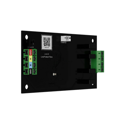 AJAX#61384 Ajax Superior LineProtect Fibra Protection Module| Surge, Overvoltage &amp; Sabotage Protection