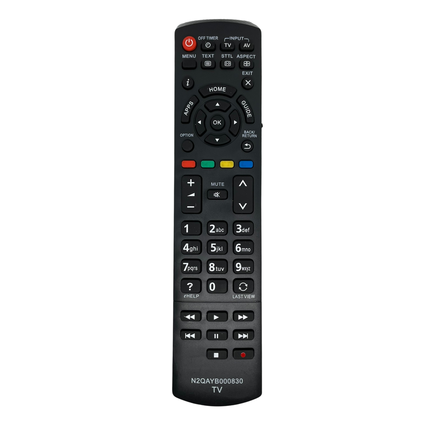 Panasonic TX-L32EF62 Remote (N2QAYB000830)