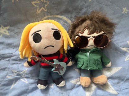 Rock Legend Plush Keychain | Handmade Music Icon, 9 Styles