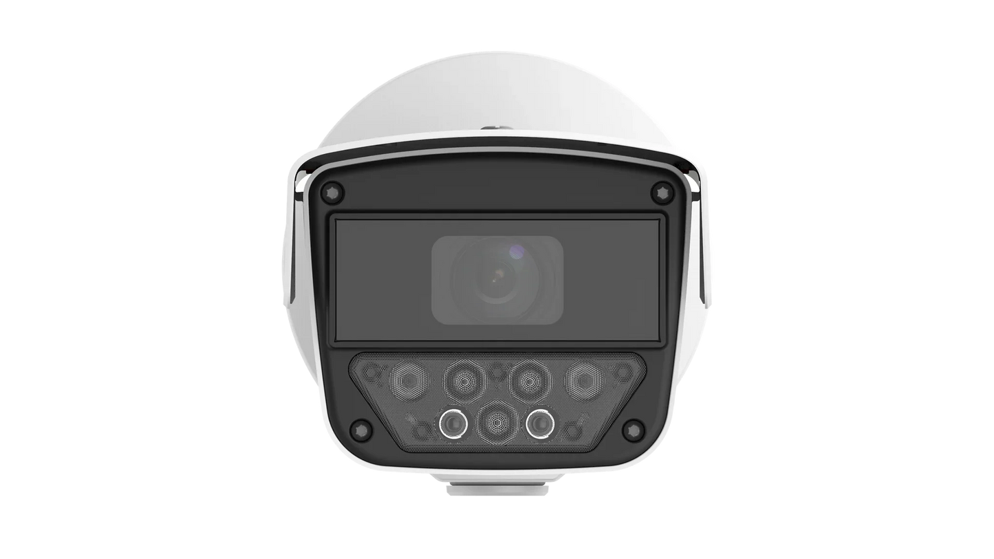 Uniview PKC2641-Z28-P | 4MP LPR Bullet Camera with 2.8–12 mm Lens, Warm Light, H.265, 60 fps, IP67, IK10, PoE ANPR