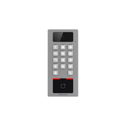 Hikvision DS-K1T502DBWX-C Apartment Door Station – Compact IP Video Access Terminal with Card Reader & Camera