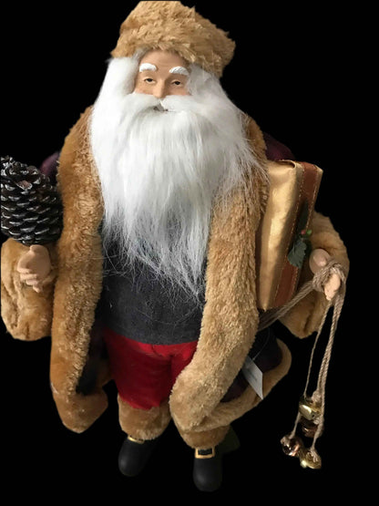 49cm Christmas Decoration Ornament Santa Claus – Large Festive Santa Figurine, Holiday Home Christmas Display Decor