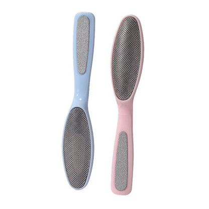Dual-Action Foot File | Stainless Steel Pedicure Rasp for Smooth Heels