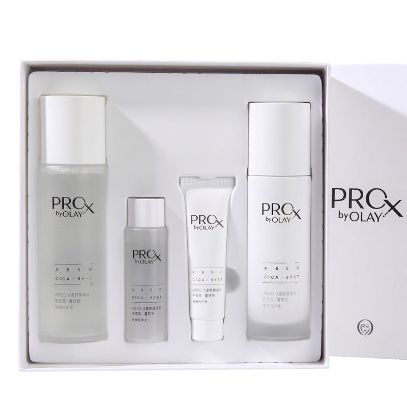 PROx BY OLAY Perfecting Repair Skincare Set 4pcs (150ml+100ml+50ml+35ml)