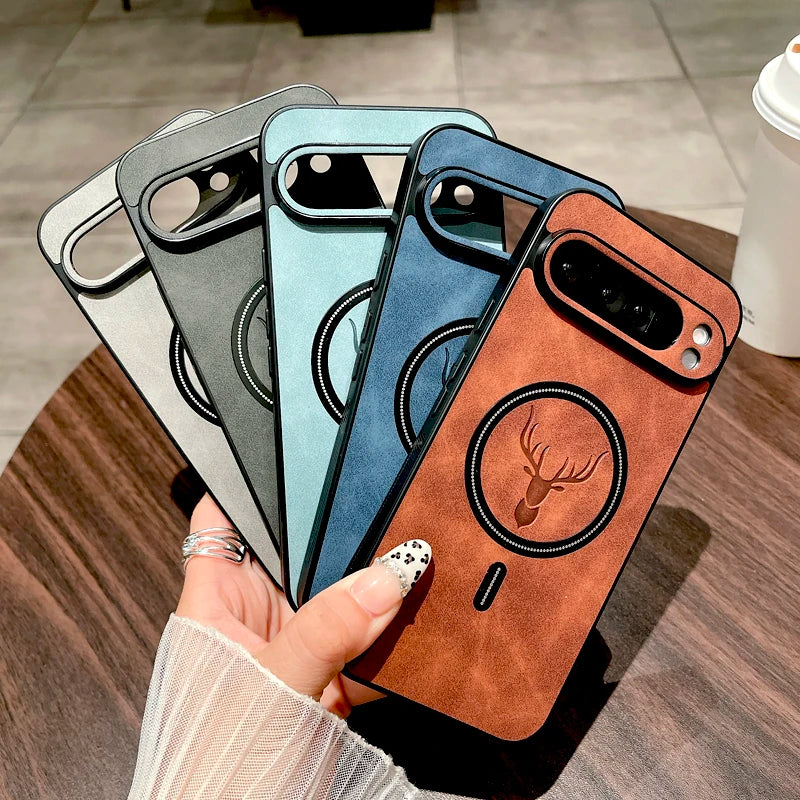 Google Pixel Wireless Charging PU Leather Case