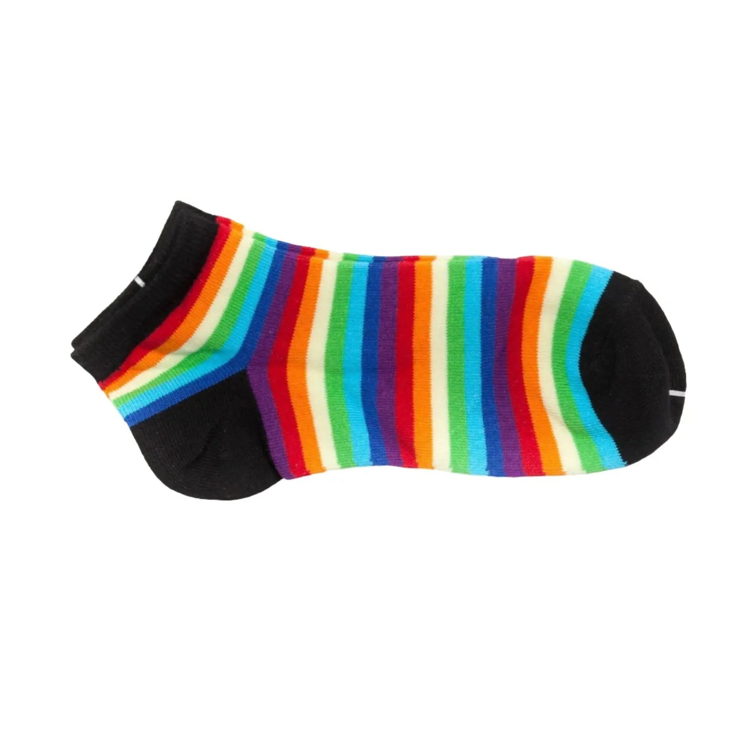 4 Pairs Rainbow Socks Ankle Cotton Socks 2-8 for Women