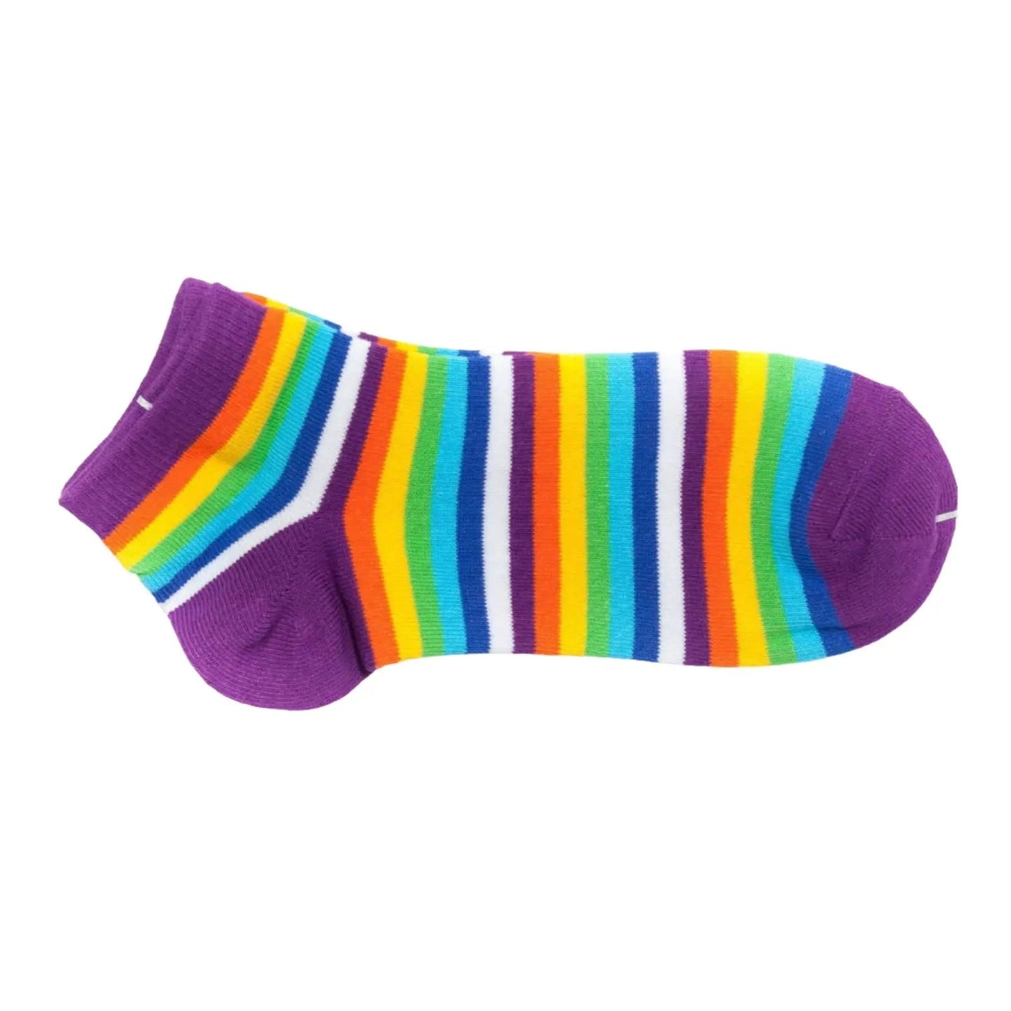 4 Pairs Rainbow Socks Ankle Cotton Socks 2-8 for Women