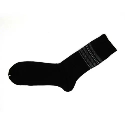 Men’s Ankle Sock with Subtle Stripe Design – Comfortable Cotton Blend