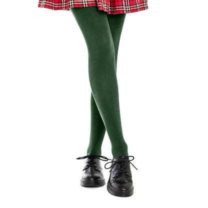 2 Pairs School Cotton Tights For Winter