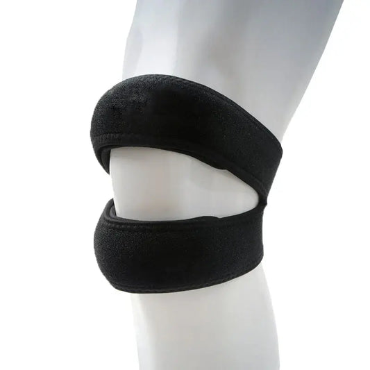 Axign knee support brace, black neoprene wrap for knee, contoured fit