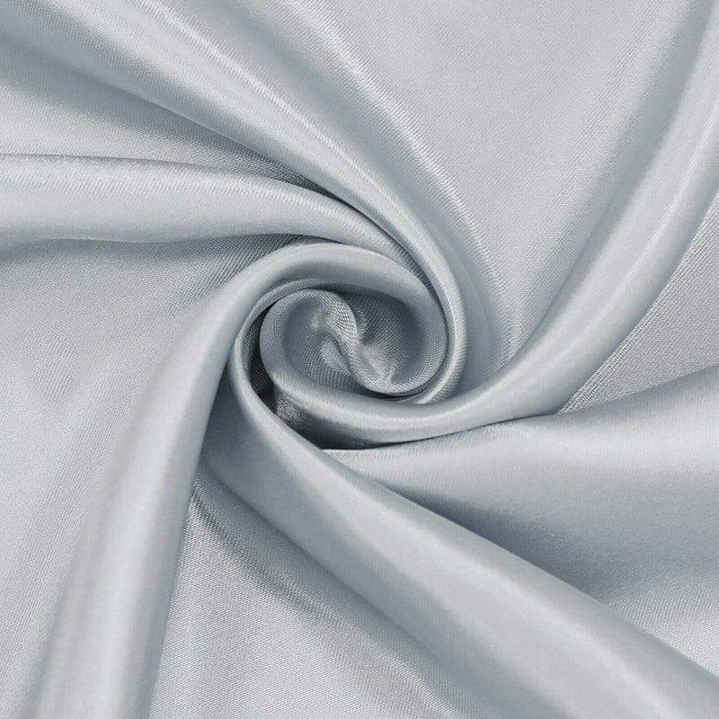 2 Pack Satin Pillowcases Luxury Soft Cushion Covers Bedroom Home Decor - Light Blue.
