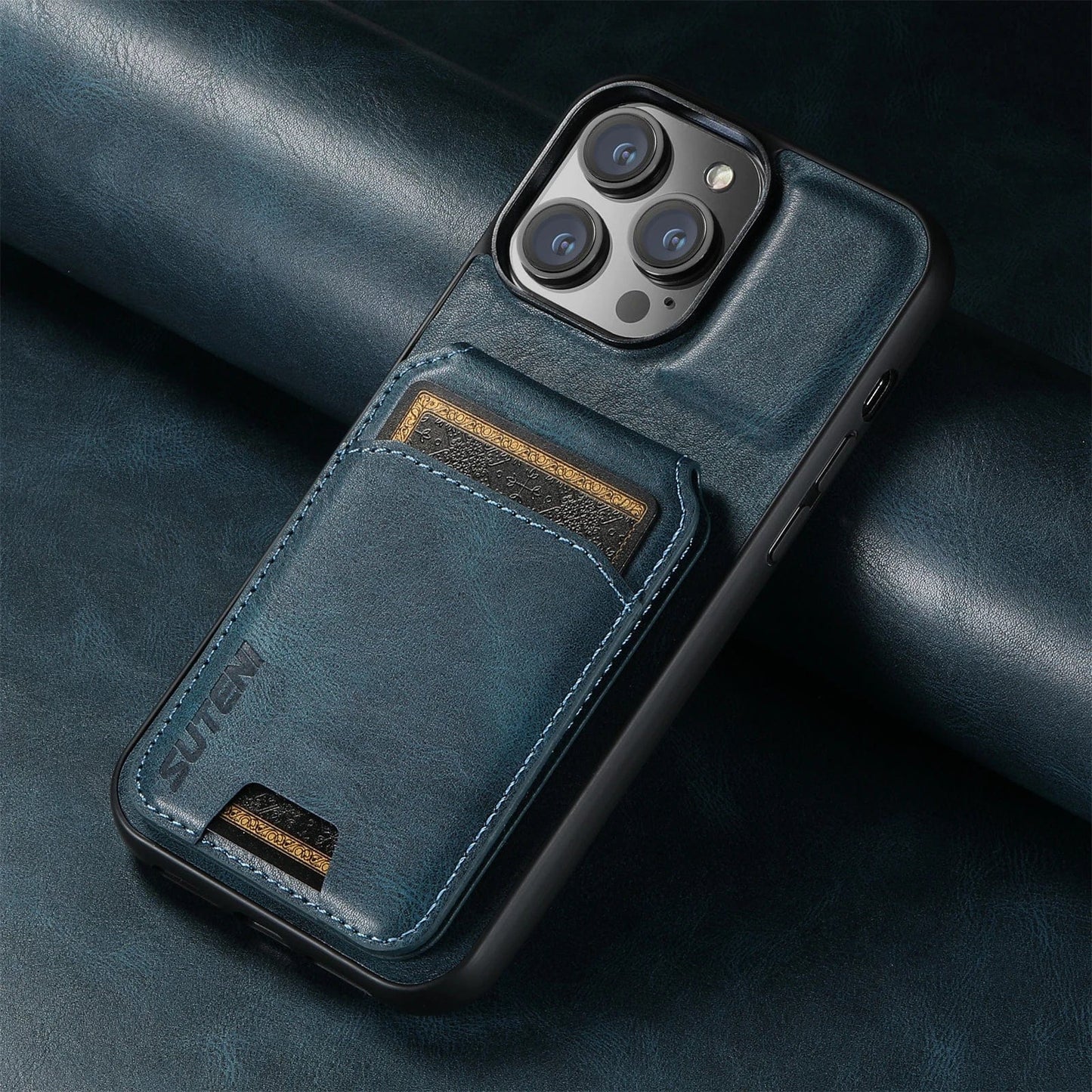 iPhone Leather Detachable Wallet Case