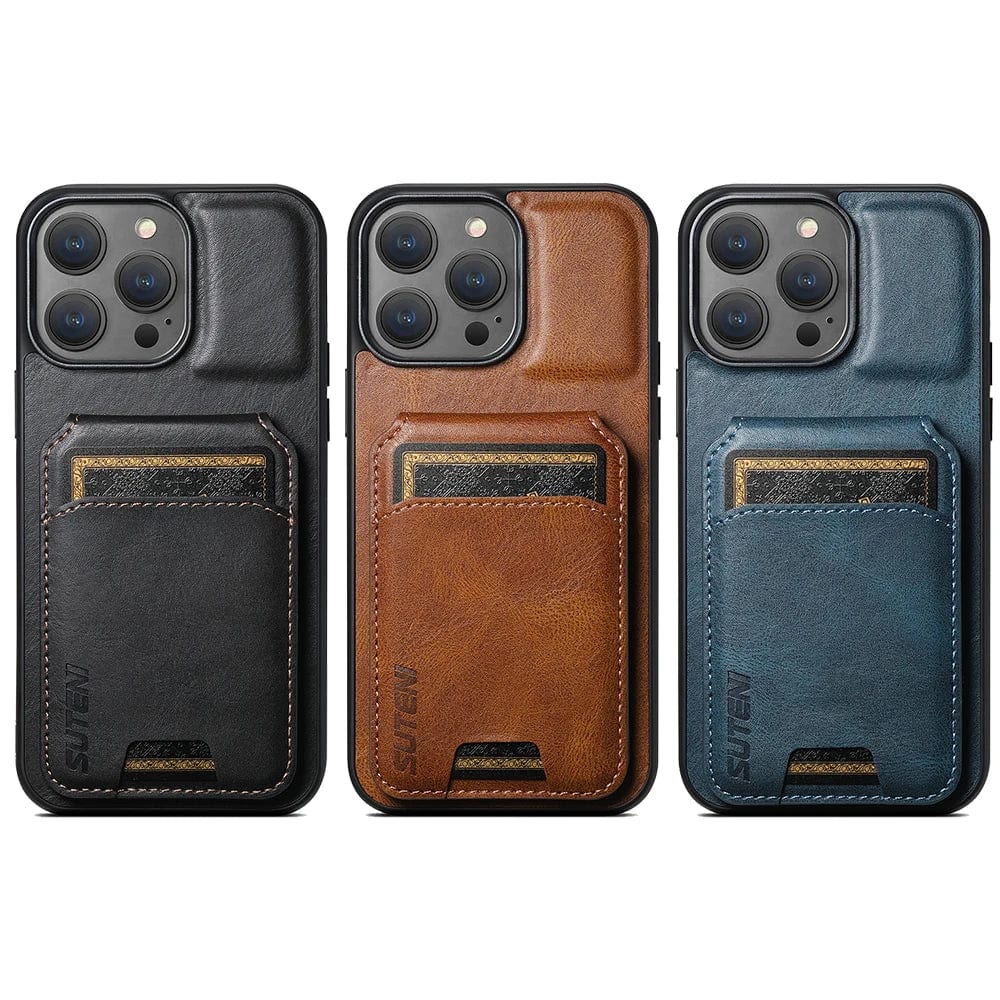 iPhone Leather Detachable Wallet Case