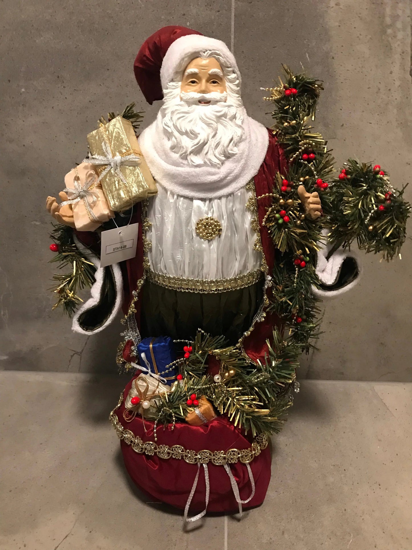 20” Standing Red Santa Claus - Christmas Decorations Ornament Santa Claus 51cm
