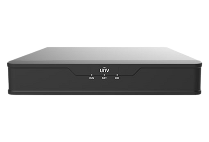 Uniview 2x 8MP Camera (IPC3618SB-ADF28(40)KMC-I0) + 4 Channel NVR + HHD Camera Kit (NVR301-04X-P4 4-ch)