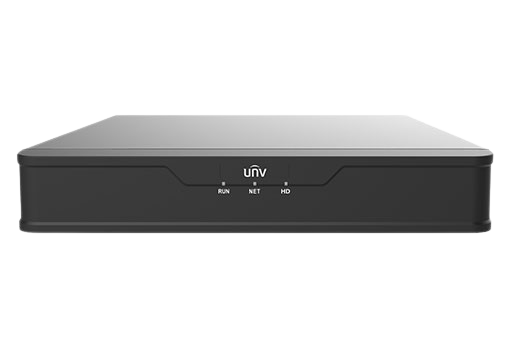 Uniview 4x 8MP Camera (IPC3618SB-ADF28(40)KM-I0) + 4/8 Channel NVR + HHD Camera Kit (NVR301-04X-P4 4-ch) (NVR301-08X-P8 8)