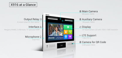 Akuvox X916S 13-Inch Touchscreen Android Video Door Phone