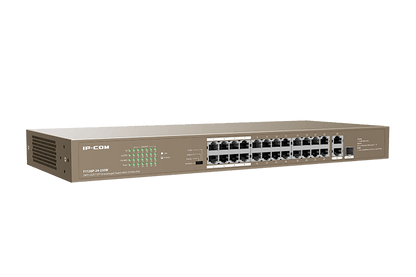 IP-COM F1126P-24-250W 24-Port PoE+ Unmanaged Switch with 230W Power Budget