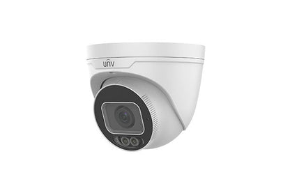 PRIME-III Series 8MP/4K IP CCTV Camera (White) - AI-Enhanced with Color Hunter IR IPC3638SE-ADF28K-WL-I0