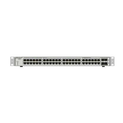 RG-NBS3200-48GT4XS-P 48-Port Gigabit Layer 2+ Cloud Managed PoE Switch – 48 PoE+ Ports, 4 × 10G SFP+ Uplinks, 370W, Enterprise-Class