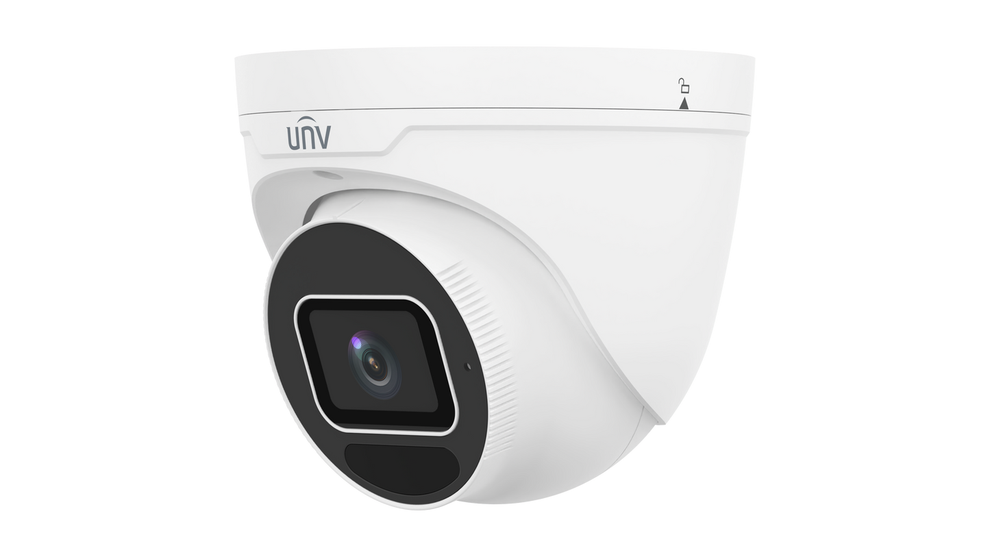 Uniview AcuTrack UNI6 PRIME-II 6MP AI Turret IP Camera with People Counting, 2.8mm Fixed Lens, LightHunter IR 40m, IP67, IPC3616SS-ADF28K-I1