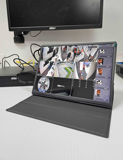 10.5 INCH PORTABLE MONITOR Full HD for CCTV, Security Systems & On‑site Monitoring