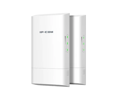 IP-COM CPE5 5GHz Outdoor CPE 9dBi 867Mbps Point-to-Point AUTO-PAIRING Wireless Bridge Kit (2 Pack) IP65 PoE