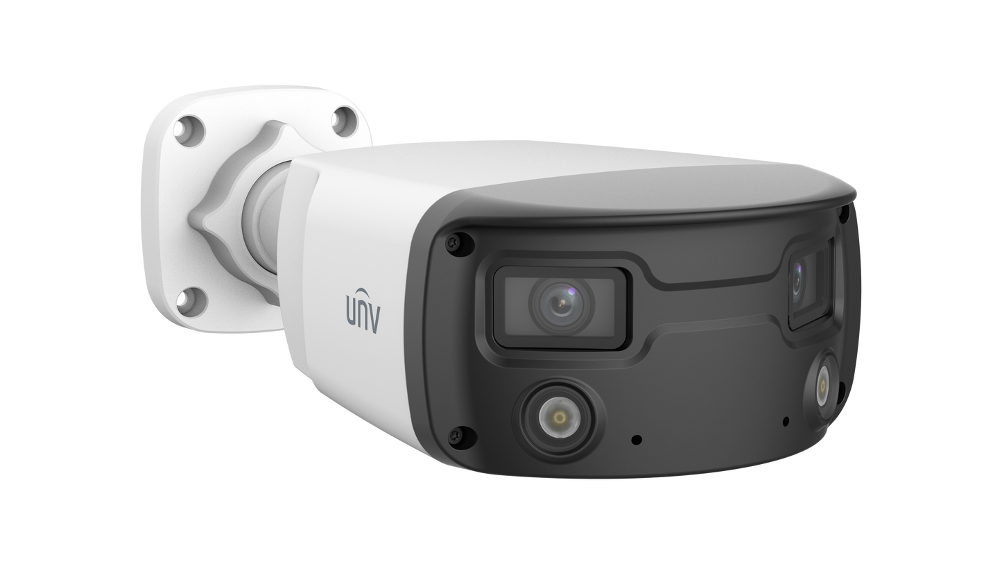 Uniview PRIME-III Series 180° People Count IP Camera with Dual Lenses CCTV – IPC2K28SE-ADF40KMC-WL-I0