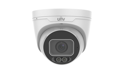 PRIME-III Series 8MP/4K IP CCTV Camera (White) - AI-Enhanced with Color Hunter IR IPC3638SE-ADF28K-WL-I0